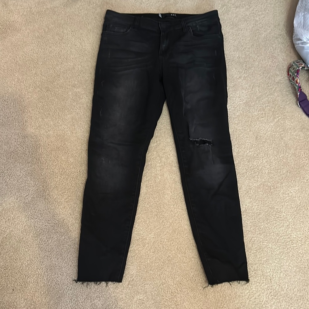 Kut from the Kloth Connie Ankle Skinny Black Jeans